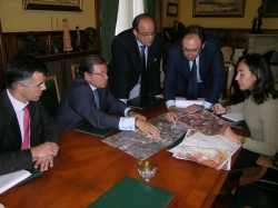 La Subdelegación del Gobierno en Palencia informa al Ayuntamiento de la capital de los avances en el proyecto del nuevo acceso a la A-67