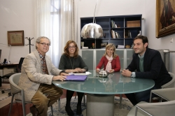 El  Ayuntamiento de Villaviudas solicita la colaboración de la Diputación para mejorar  las redes de abastecimiento, saneamiento y alumbrado