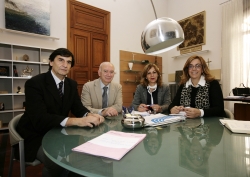 La Diputación estudiará la colaboración con el Ayuntamiento de Osorno para varias obras de mantenimiento
