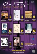 El lunes 9 de noviembre comienza la programación de Grupos de Teatro Palentino