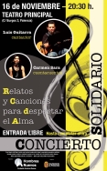 CONCIERTO SOLIDARIO: “Relatos y Canciones para despertar el alma”