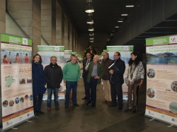 El hall de la Delegación de la Junta en Palencia acoge la exposición ‘Únete a la fuerza de la solidaridad ambiental’