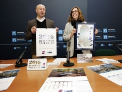 La Diputación presenta su Calendario para 2016 ilustrado con algunos de los parajes naturales más espectaculares de la provincia de Palencia.