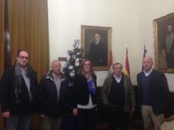 La presidenta de la Diputación se ha reunido con los distintos representantes del Centro de Iniciativas Turísticas de Palencia