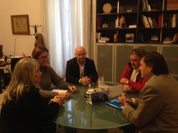 La Diputación se compromete con el Ayuntamiento de Brañosera a estudiar la colaboración en distintos proyectos para el desarrollo de la comarca