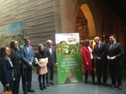 La presidenta de la Diputación, Ángeles Armisén ha asistido a la presentación de las actividades de promoción de la lenteja de Tierra de Campos.