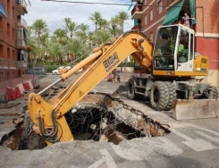 Los colectores de tres calles de Palencia se verán beneficiados de una reforma integral
