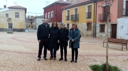 La localidad de Castrillo de Onielo cuenta con una renovada Plaza Mayor que ha contado con la colaboración de casi 67.000 euros de la Diputación