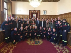 Integrantes del Parque de Bomberos han jurado sus cargos como especialistas