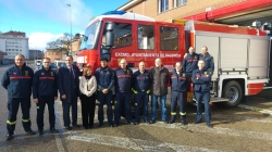 El Parque de Bomberos incorpora un nuevo camión autobomba en el cuál se han invertido alrededor de 350.000 euros