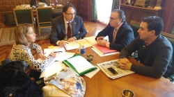 Ayuntamiento y Hermandad de Cofradías van de la mano en la organización del IV Encuentro Nacional de Jóvenes Cofrades