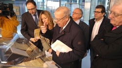 El Centro Cultural Lecrác acoge una exposición que recoge algunos de los primeros documentos que se escribieron en castellano