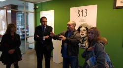 La Sala de Exposiciones de la Fundación Díaz Caneja acoge desde el pasado fin de semana la muestra '813 Truffaut' de Paula Bonet