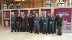 La presidenta de la Diputación, Ángeles Armisén ha asistido a la inauguración de la reunión mensual de mandos de la Guardia Civil de Castilla y León