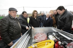La Diputación de Palencia entrega material para la extinción de incendios a siete localidades y los once Parques Comarcales de Bomberos