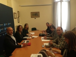 La Diputación y los agentes económicos y sociales de la provincia crearán una Mesa del Diálogo Social