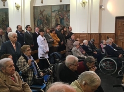 La Residencia de Personas Mayores de San Telmo acoge los actos de la festividad de su patrón