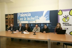 La Diputación presenta la campaña ‘Palencia es la Leche’ con el objetivo de apoyar al sector lácteo de la provincia de Palencia
