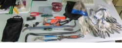 La Guardia Civil detiene a tres personas como presuntos autores de un delito de robo con fuerza