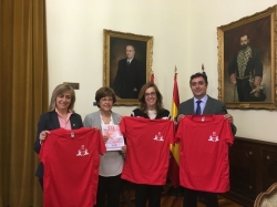 La Diputación de Palencia muestra su apoyo a la nueva edición de la tradicional Marcha ASPANIS.