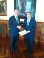 El presidente de Renault España presentó al Alcalde de Palencia los pormenores del Plan Industrial 2017-2020