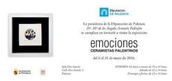 La Sala Don Sancho, de la Diputación, acoge hasta el 31 de mayo la exposición ‘Emociones. Ceramistas palentinos’