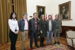 La presidenta del Consorcio Provincial de Residuos mantiene una reunión con la Asociación Gestora de Residuos de la Construcción de Castilla y León