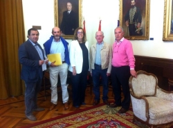La Diputación apoya al Ayuntamiento de Calahorra de Boedo en los Planes Provinciales en la ejecución de la obras de adecuación de zonas urbanas