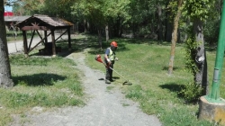 Las cuadrillas  Plan de Empleo Medioambiental de la Diputación comenzarán mañana los trabajos de limpieza del tramo palentino del Camino de Santiago