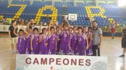 La Diputación felicita a la selección Palentina infantil de baloncesto que ganó el campeonato regional