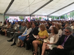 La presidenta de la Diputación, Ángeles Armisén, presente en fiestas patronales de Guardo