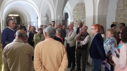Inauguración de la exposición de esculturas "Sentimientos formados" de Jesús Salán Pelayo en Monasterio San Zoilo