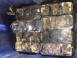 La Guardia Civil detiene a tres hombres por el robo de un vehículo, baterías y gasóleo de maquinaria pesada, cometidos en la zona Norte de la provinci