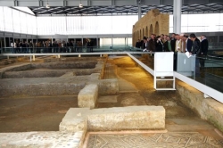 La Diputación palentina tiene todo dispuesto para celebrar el próximo martes en el yacimiento romano La Olmeda el 48 aniversario del descubrimiento de