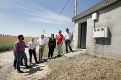 La Diputación finaliza estos días la obra que conseguirá dotar de agua de calidad a la población de Villaherreros
