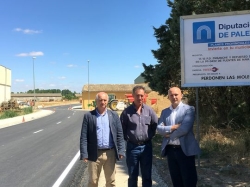 La Diputación de Palencia continúa trabajando en la mejora de la travesía PP-9422