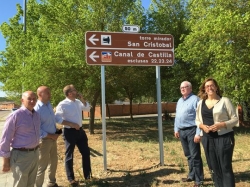 La Diputación concluye los trabajos de la primera fase del plan de señalización turística que han supuesto la instalación de 400 carteles indicativos
