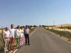 La Diputación de Palencia ha actuado hasta ahora en 210 kilómetros de la red provincial de carreteras dentro de la campaña de bacheo 2016