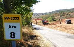 La Diputación cierra hoy al tráfico la carretera PP-2223, en el tramo de Vega de Bur a Amayuelas de Ojeda