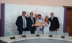 La directiva de la nueva Casa de Palencia en Asturias presenta sus proyectos de futuro al Alcalde