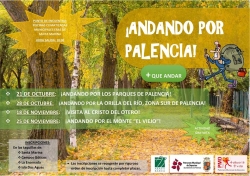 Andando por Palencia arrancó en la jornada de hoy con 100 participantes y prevé un total de 4 recorridos distintos hasta el próximo 25 de noviembre