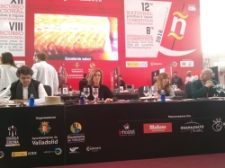 Alimentos de Palencia continúa presente con una cata de quesos de la provincia en el mayor show cooking del mundo