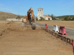 La Diputación cierra al tráfico la PP-2131 en el tramo de Cozuelos de Ojeda durante aproximadamente dos meses