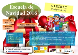 El Ayuntamiento facilita la conciliación de la vida familiar y laboral en Navidad con una escuela gratuita en el Centro Cultural Lecrác