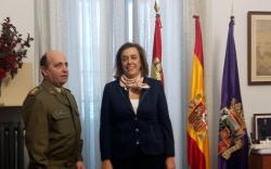 La Diputación palentina colaborará en el proyecto de la Subdelegación de Defensa
