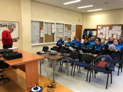 Policías locales se forman en labores de inspección turística en la ciudad de Palencia
