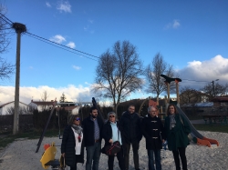 Visita institucional a Mave para conocer in situ las inversiones realizadas en la localidad