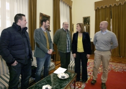 Reunión en Diputación con los representantes de la localidad de Villada