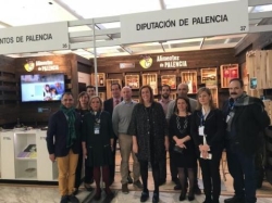 La presidenta de la Diputación respalda la presencia de Alimentos de Palencia en Madrid Fusión