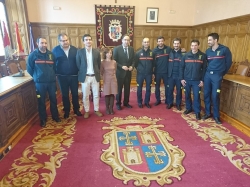 El Parque de Bomberos de Palencia se convierte en el primero de Castilla y León cuyos integrantes tienen reconocida su categoría profesional como C1